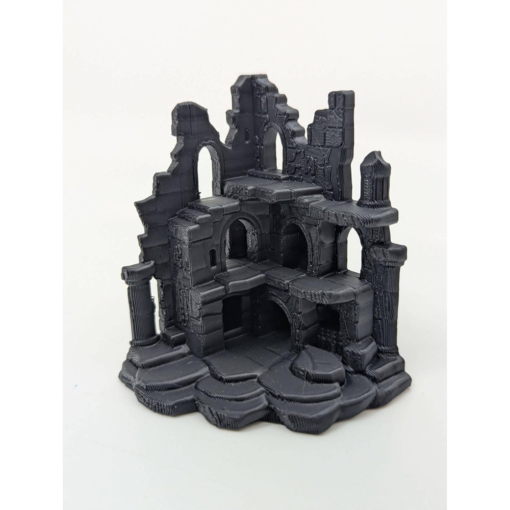 Ruined‎ Castle Reptile Hide backsplash
